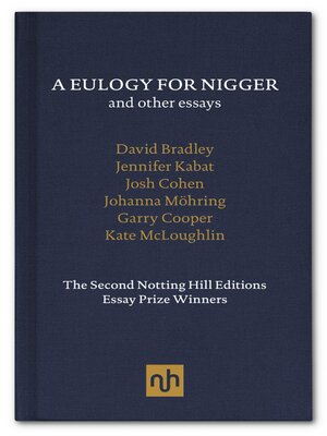 cover image of A Eulogy for Nigger and Other Essays